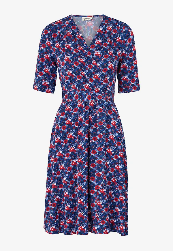 Jumperfabriken - Klänning Maria Dress - Röd