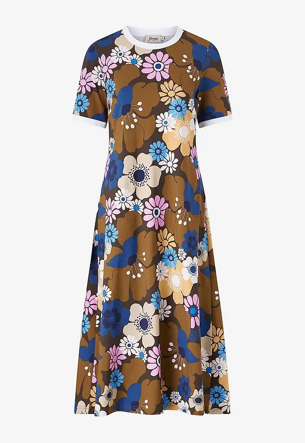Jumperfabriken - Klänning Melissa Dress - Brun