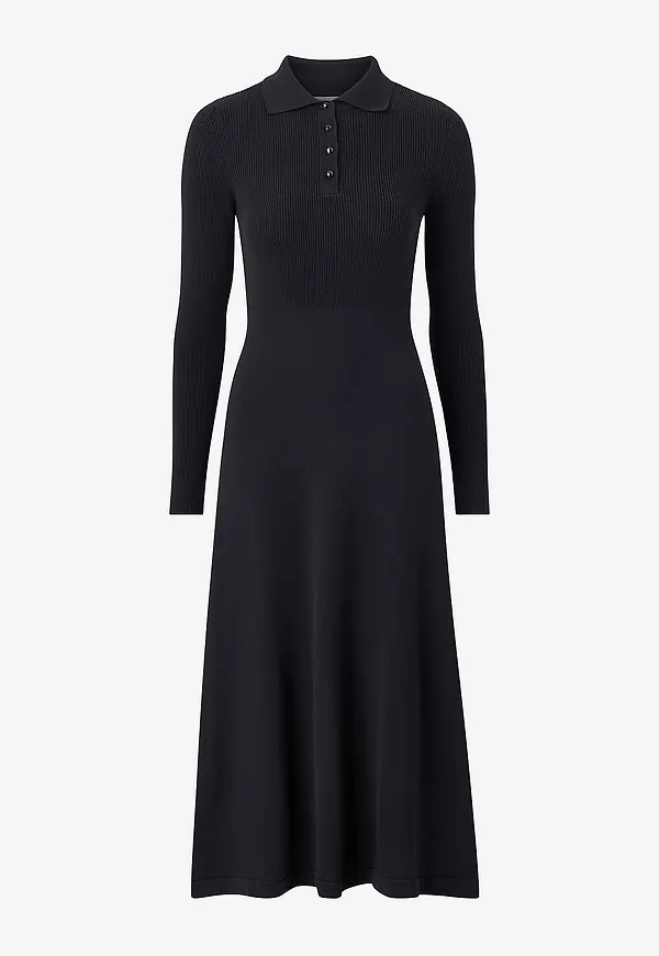 Jumperfabriken - Klänning Tyne Dress - Svart