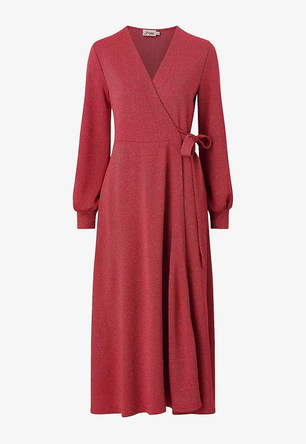 Jumperfabriken - Maxiklänning Eveline - Röd