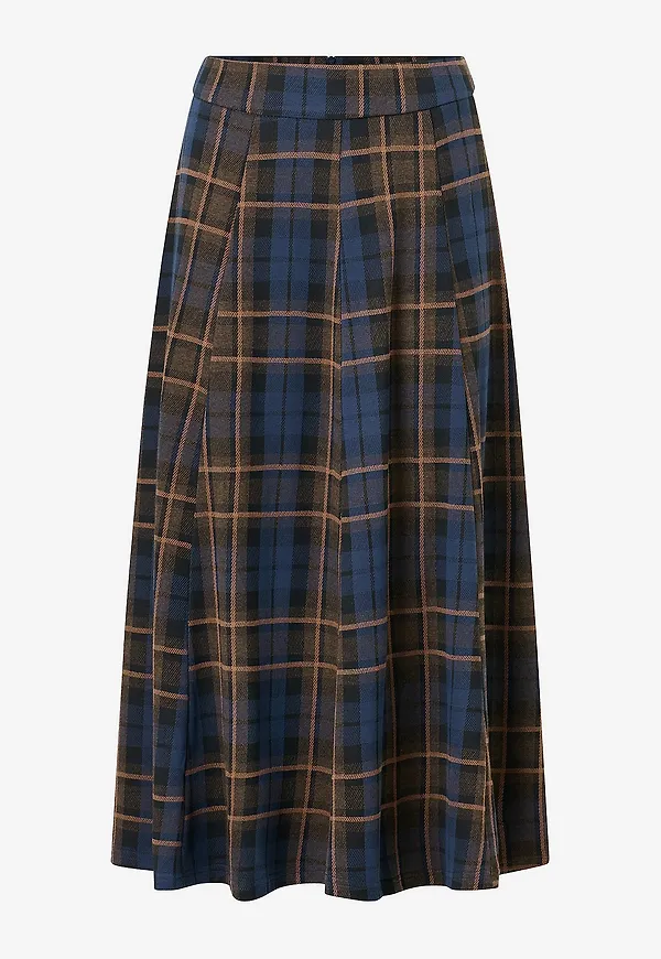 Jumperfabriken - Midikjol Solana Skirt - Brun