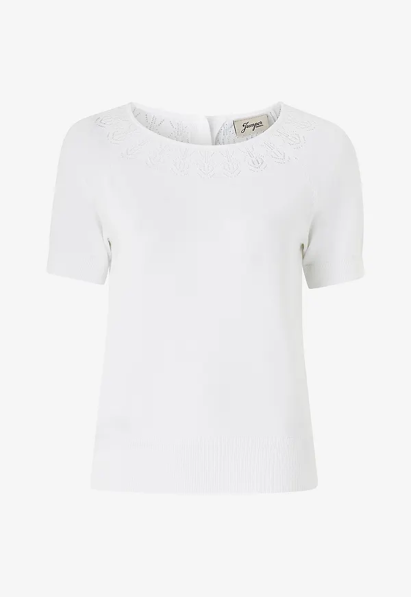 Jumperfabriken - Topp Ofelia Top - Vit