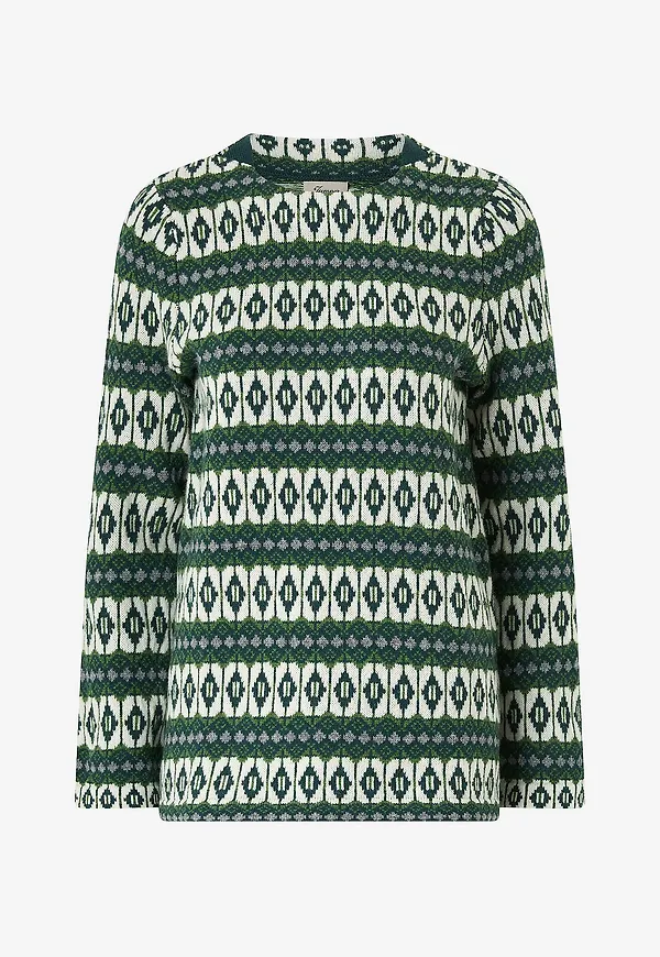 Jumperfabriken - Tröja Lilja - Grön