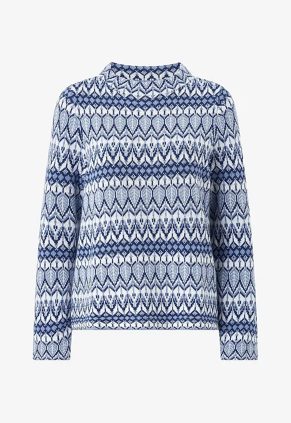 Jumperfabriken - Tröja Rosalinda Jumper - Blå
