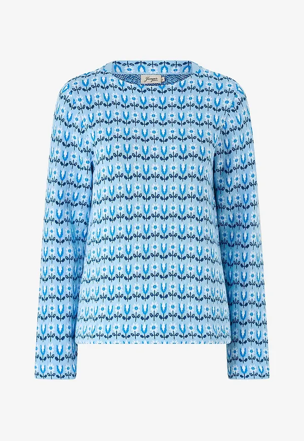 Jumperfabriken - Tröja Tulipe - Blå