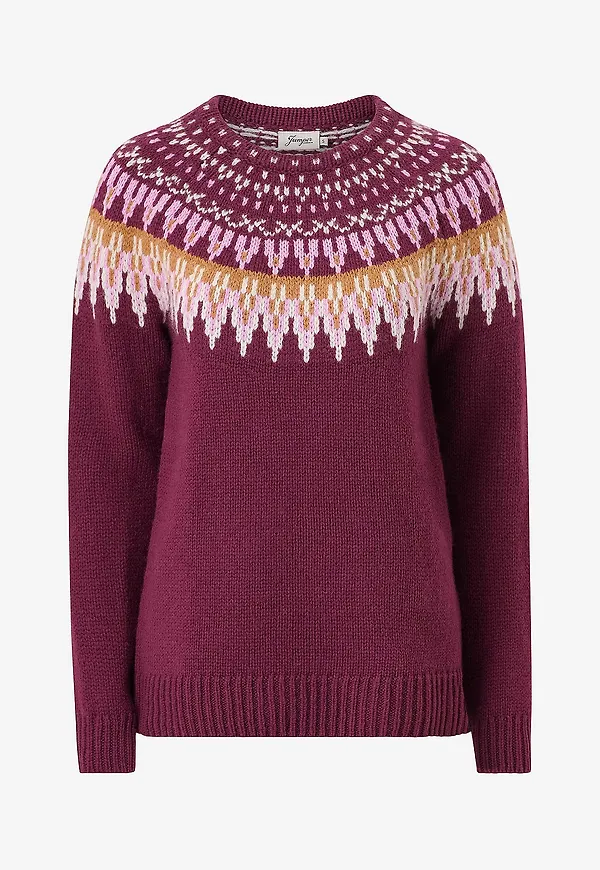 Jumperfabriken - Tröja Veda Jumper - Röd