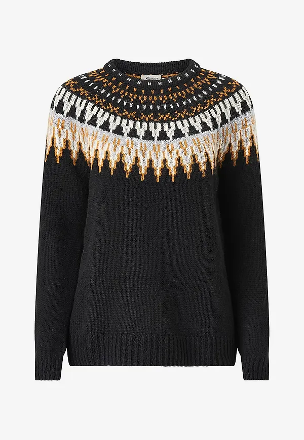 Jumperfabriken - Tröja Veda Jumper - Svart