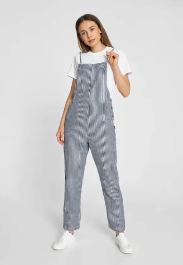 Jumpsuit Emmaboda Work Stripe Blue