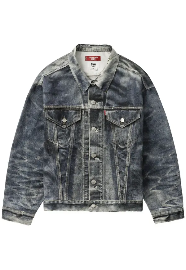 Junya Watanabe MAN jeansjacka - Blå