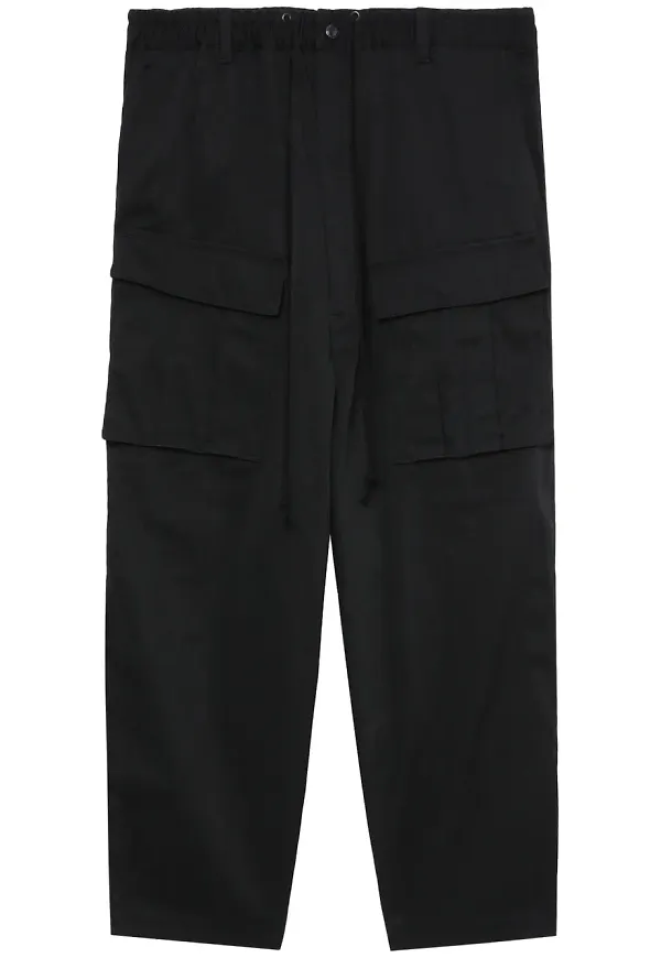 Junya Watanabe MAN raka trekvartsbyxor - Svart