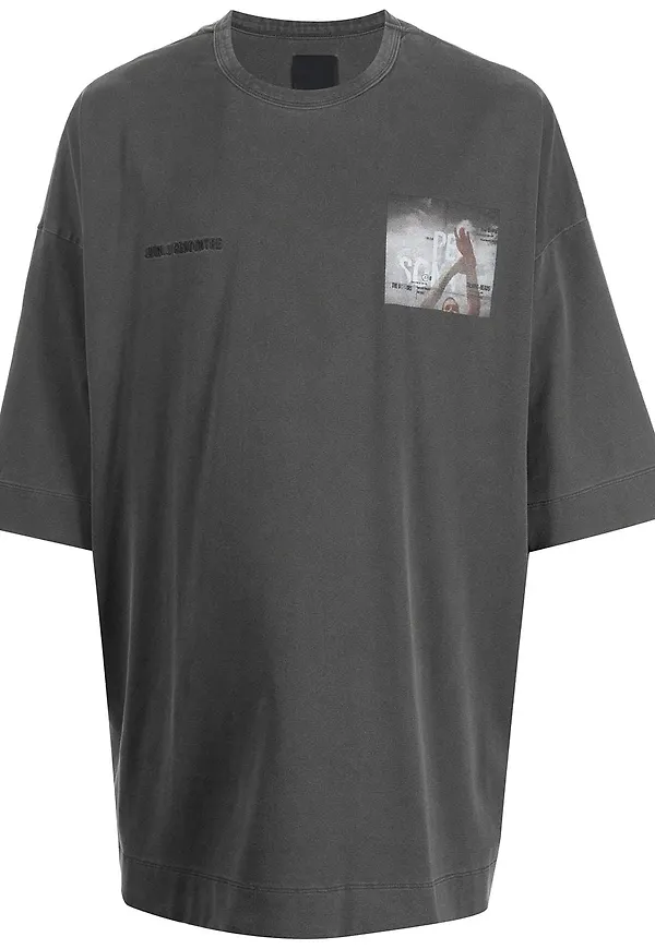 Juun.J t-shirt med tryck - Grå