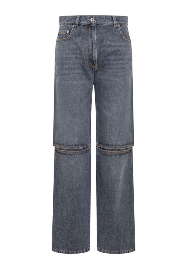 JW Anderson - Boyfriend Jeans - Grå - Dam - Storlek: M,S,Xs,2Xs