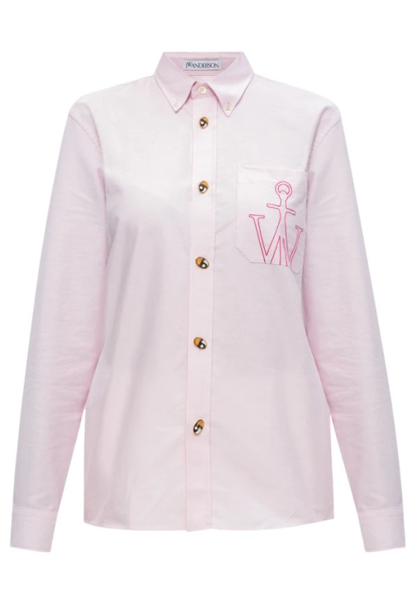 JW Anderson - Skjortor - Rosa - Dam - Storlek: XS