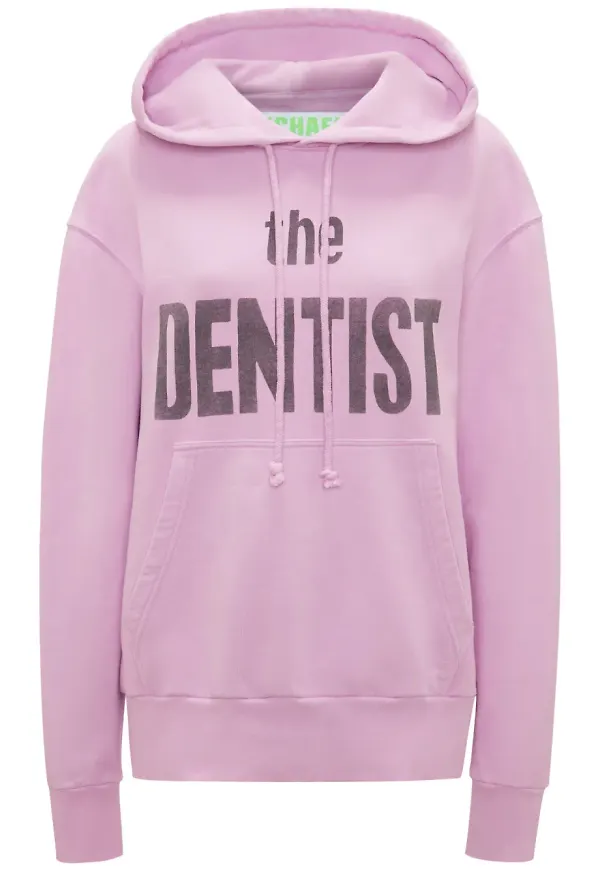 JW Anderson hoodie med grafiskt tryck - Lila