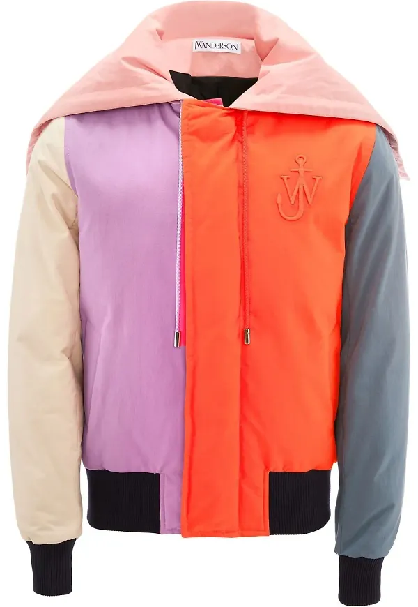 JW Anderson jacka med dragkedja - Rosa