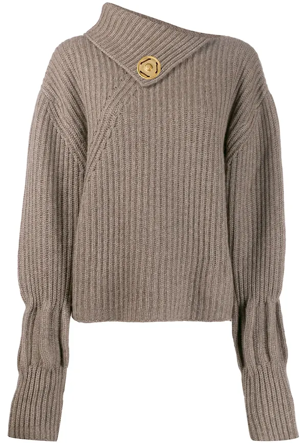 JW Anderson ribbad tröja - Neutral