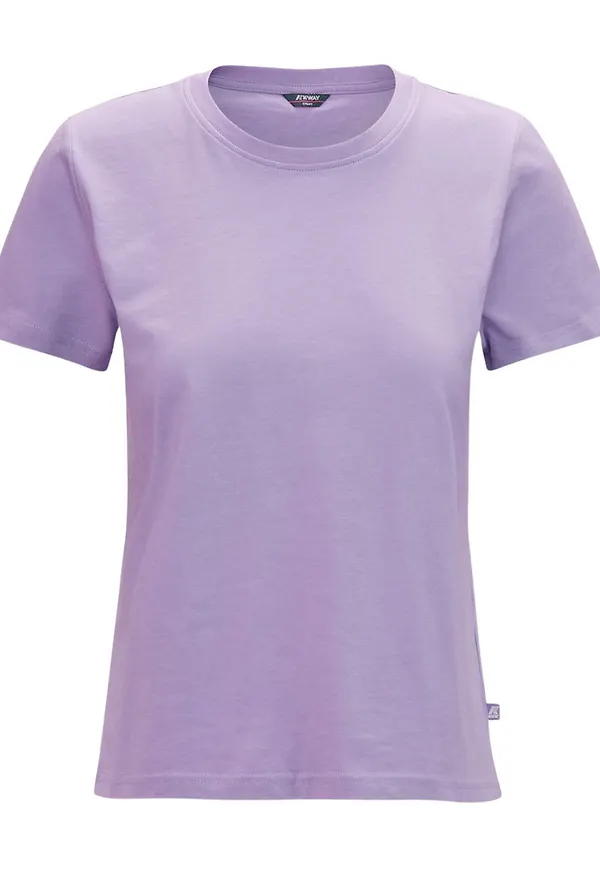 K-Way - T-shirts - Lila - Dam - Storlek: S