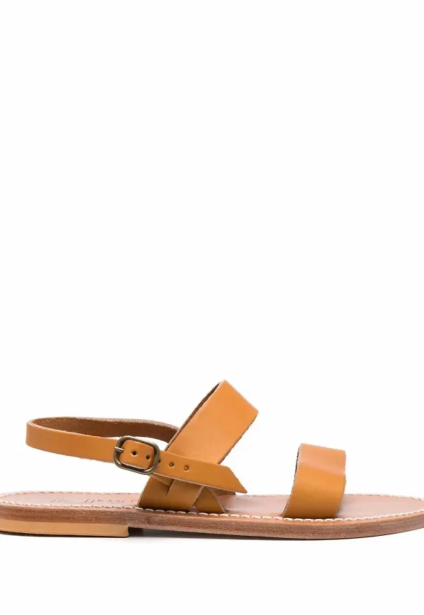 K. Jacques Barigoule slingback-sandaler - Brun