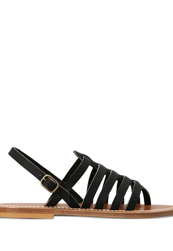 K. Jacques Homere sandaler med ankelrem - Svart