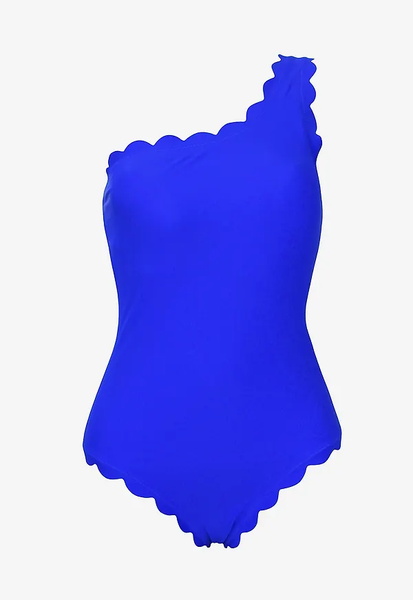 KAANDA Beach life - Baddräkt Oneshoulder Onepiece - Blå
