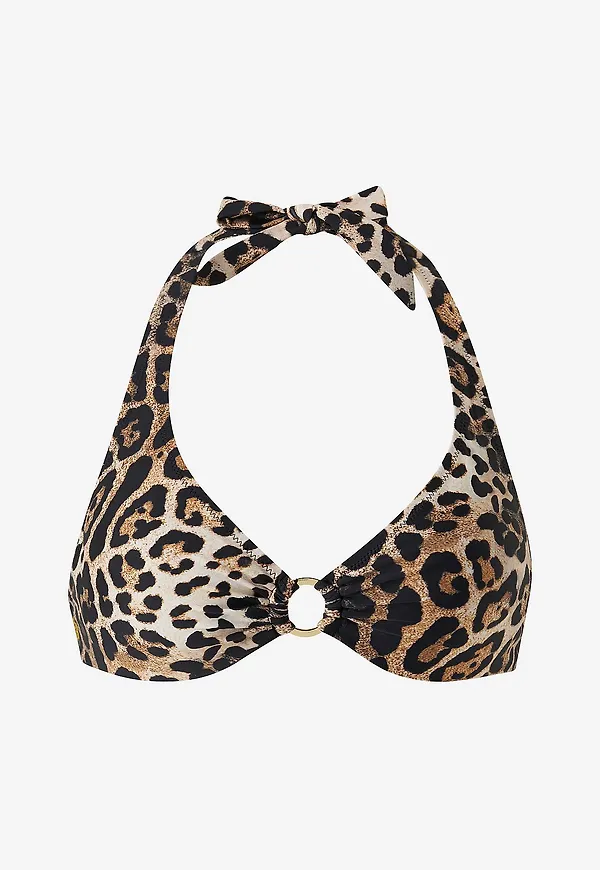 KAANDA Beach life - Bikini-bh UW Halter Top - Svart