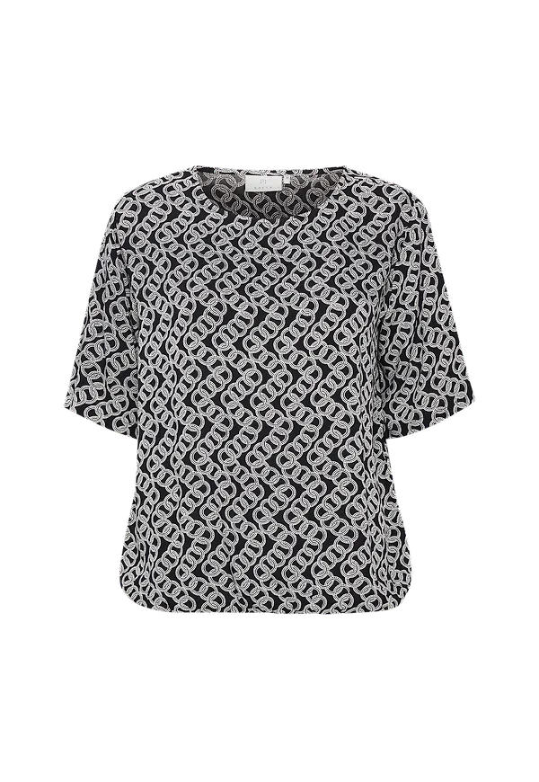 KAFFE - Blus kaLena Blouse - Svart