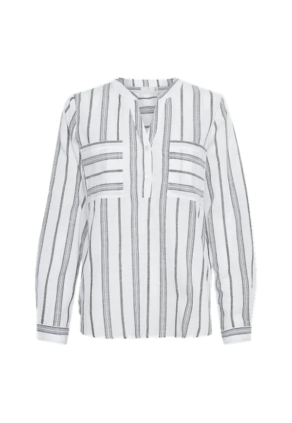 KAFFE - Blus kaSandy Blouse - Grå