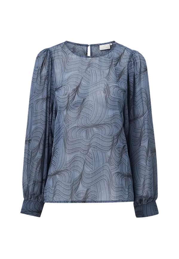KAFFE - Blus kaSimi Blouse - Blå