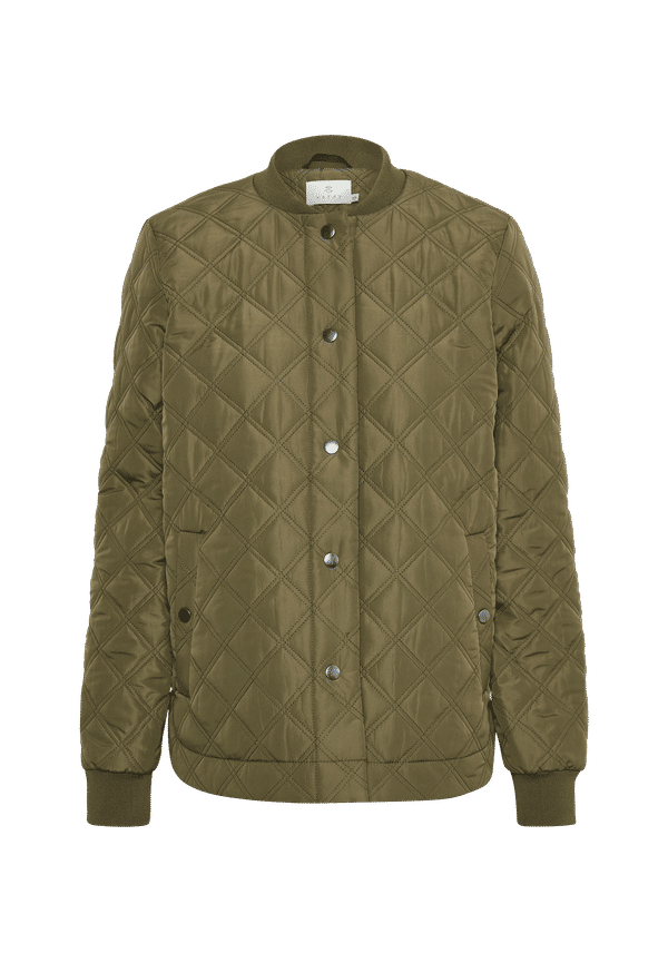 KAFFE - Jacka kaJulie Quilted Jacket - Grön