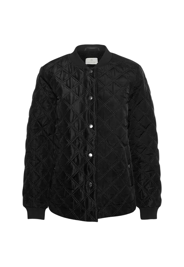 KAFFE - Jacka kaJulie Quilted Jacket - Svart