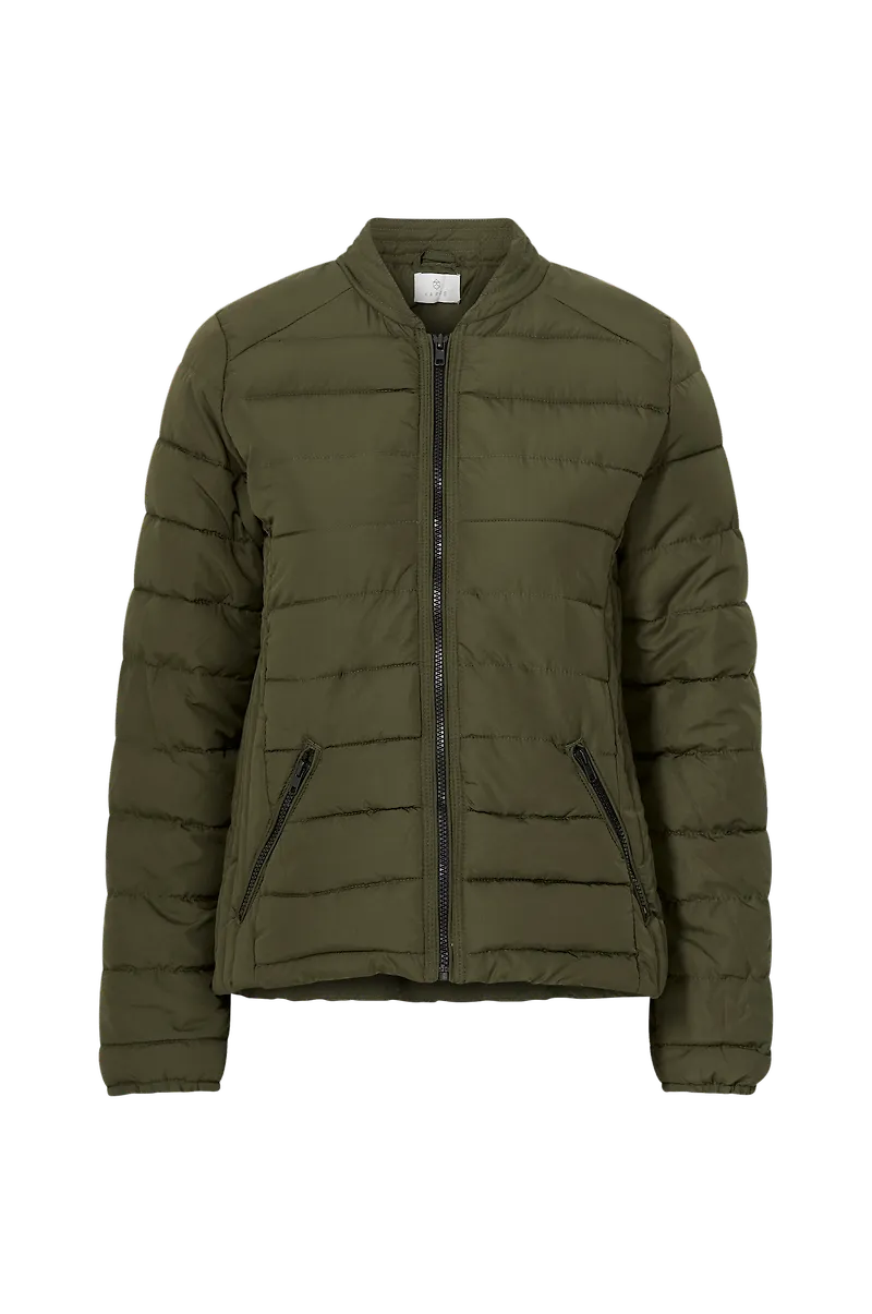 KAFFE - Jacka kaMiamy Quilted Jacket - Grön