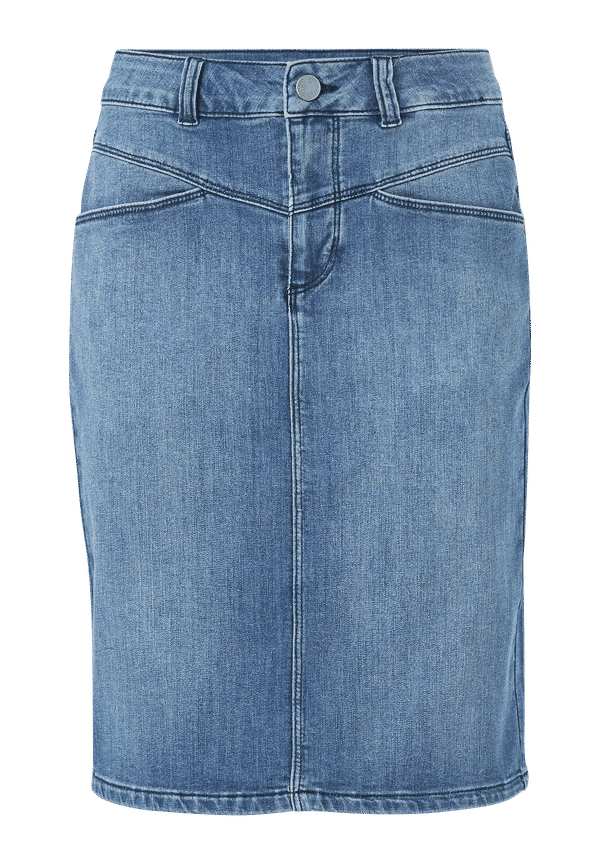 KAFFE - Jeanskjol kaMinda Denim Skirt - Blå