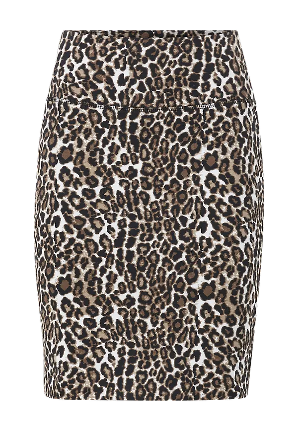 KAFFE - Kjol kaJes Penny Skirt - Natur