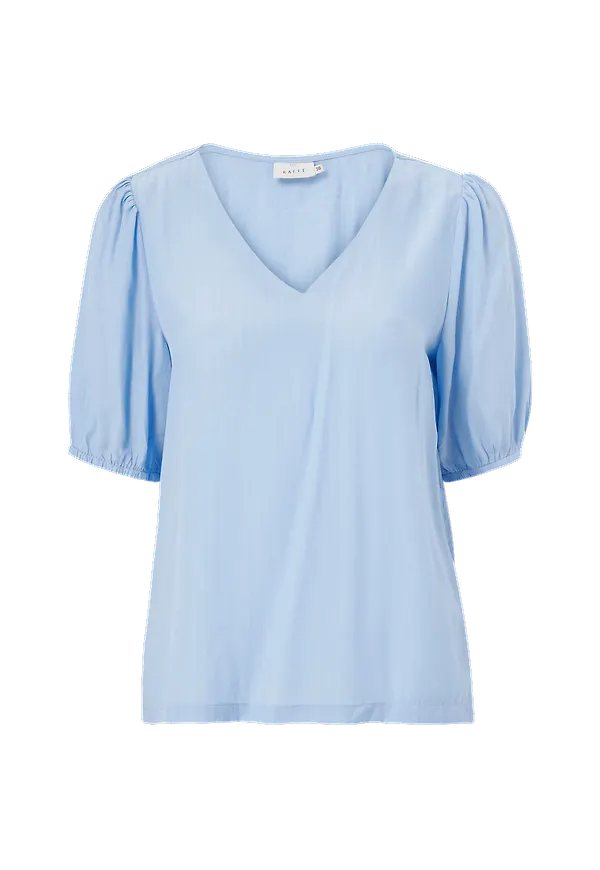 KAFFE - Topp kaVeronica Blouse - Blå