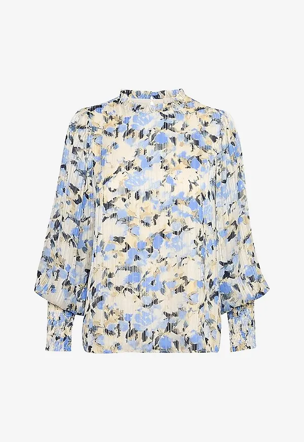 KAFFE - Blus kaEva Blouse - Blå