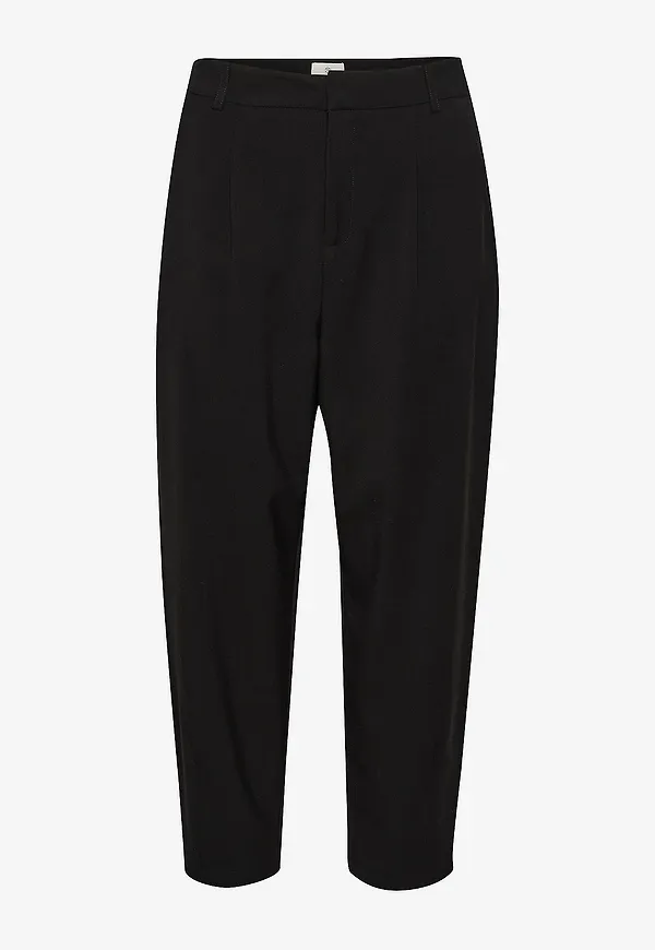 KAFFE - Byxor kaMerle Pants Suiting - Svart