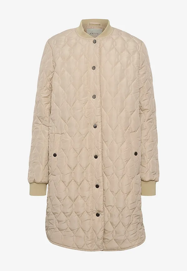 KAFFE - Kappa kaShally Quilted Coat - Beige