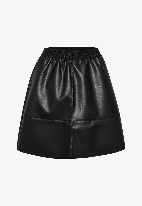 KAFFE - Kjol kaMikka Skirt - Svart