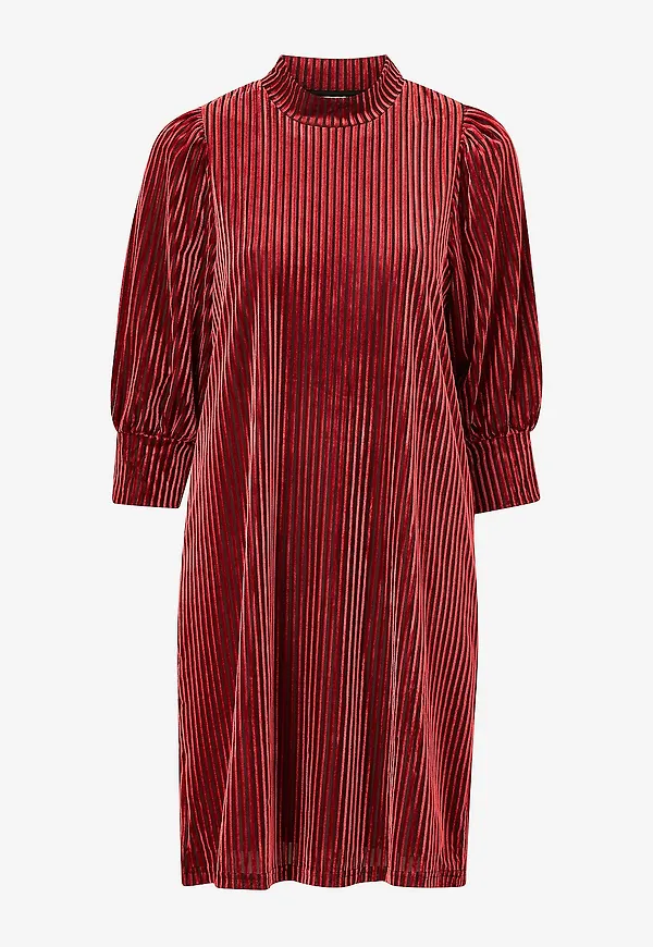 KAFFE - Klänning kaCaca Dress - Röd