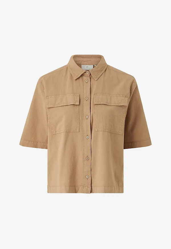 KAFFE - Skjorta kaNaya Liah Shirt - Beige