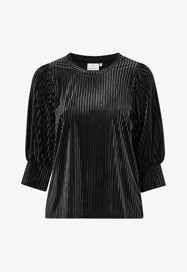 KAFFE - Topp kaCaca Blouse - Svart