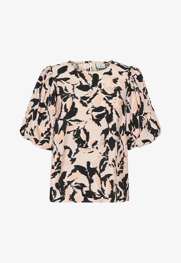 KAFFE - Topp kaPaco Blouse - Beige