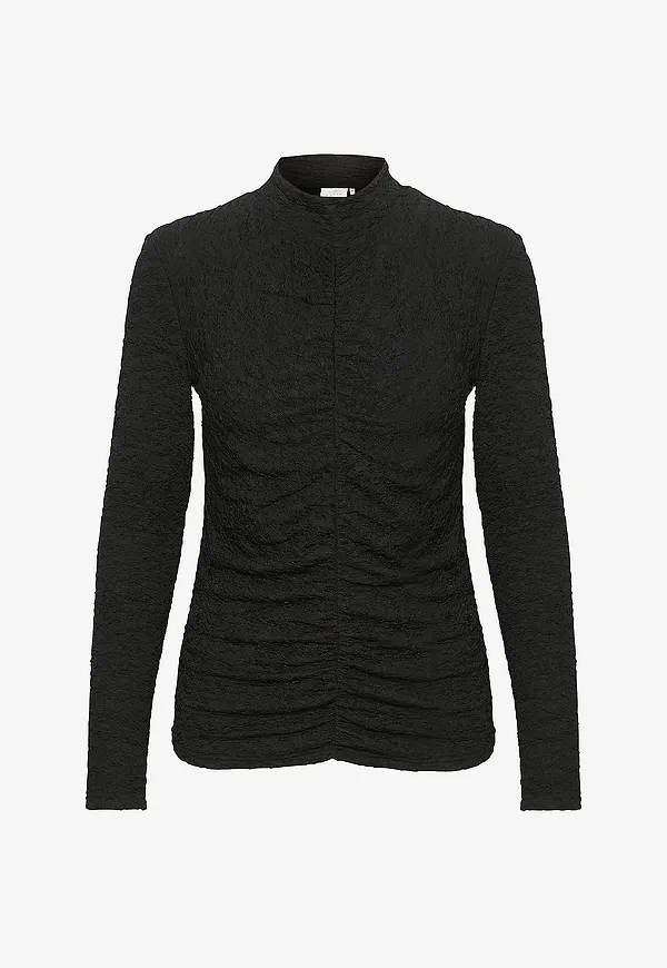 KAFFE - Topp kaRonia Blouse - Svart
