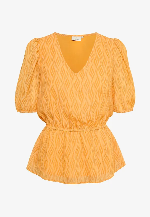 KAFFE - Topp kaSami Blouse - Orange