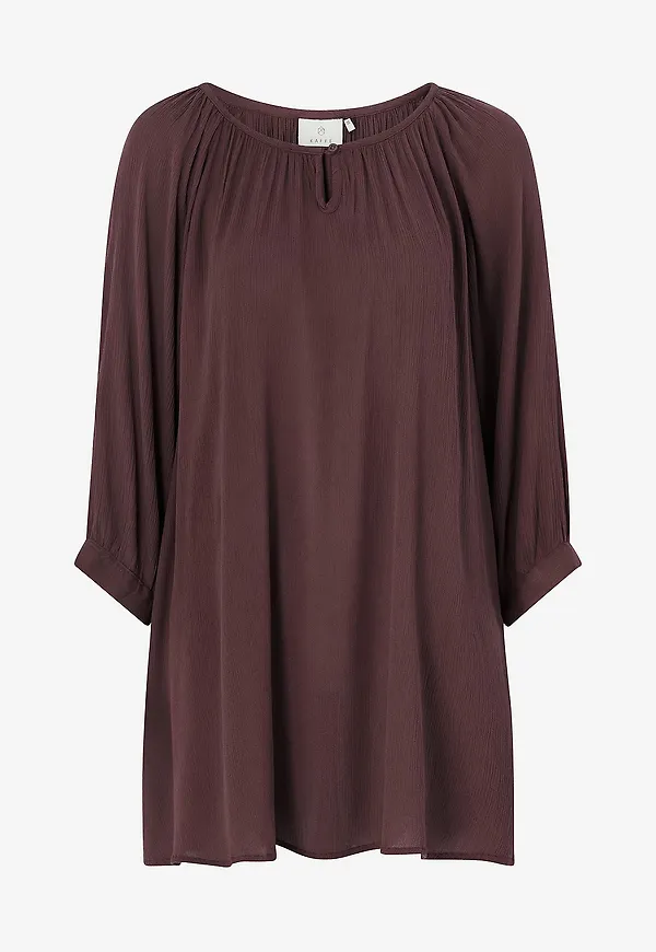 KAFFE - Tunika Amber Tunic - Röd
