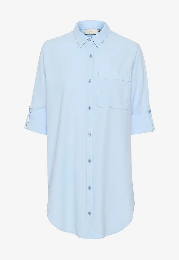 KAFFE - Tunika kaNaya Shirt Tunic - Blå