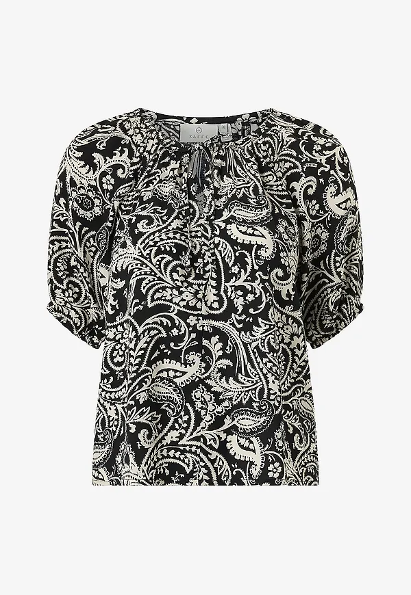KAFFE - Blus kaBella - Svart