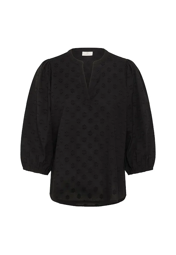 KAFFE - Blus kAenya - Svart