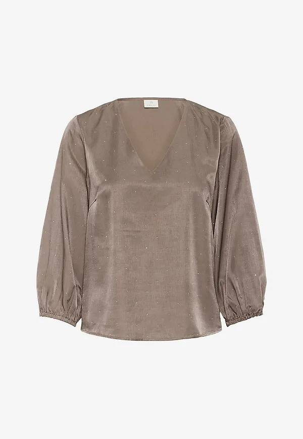 KAFFE - Blus kaIda - Brun