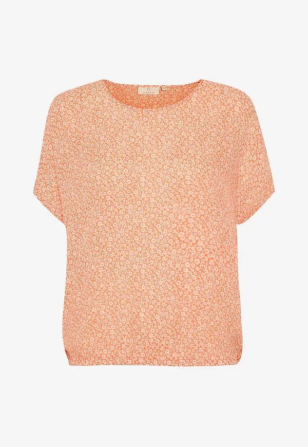 KAFFE - Blus kaIsolde Amber Blouse - Orange